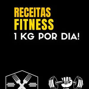 Imagem de capa para o Ebook Receitas fitness