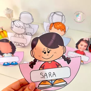 Imagem de capa para o Ebook ✨Crachá de mesa Dançante 