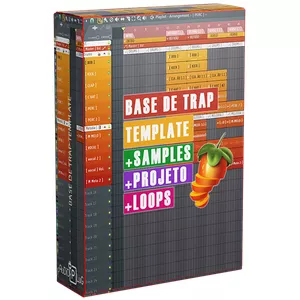 Imagem de Template | Fl Studio | Trap Beat | Projeto | Samples | Loops [ FLARE ] criado por PLuG na hotmart