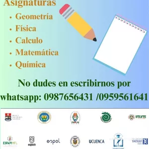 Imagen de portada para Ebook TAREAS UNIVERSITARIAS, TAREAS DE COLEGIO, DEBERES, PRUEBAS, EXAMEN, EJERCICIOS, Y TUTORIAS Y MAS