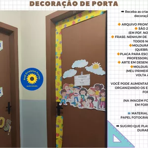 Imagem de capa para o Curso online Decoração de porta 