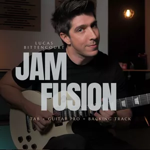 Imagem de capa para o Curso online Fusion Jam - Lucas Bittencourt (guitar solo)
