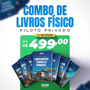 Imagem de capa para o Curso online Combo de Livros Piloto Privado