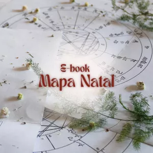 Imagem de capa para o Curso online E-book Mapa Astral Natal
