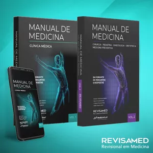 Imagem de capa para o Ebook Manual de Medicina  Vol. 1 e 2 