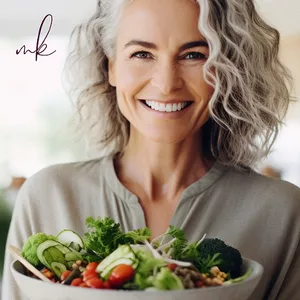 Imagem de capa para o Ebook  Alimentação e Bem-Estar na Menopausa