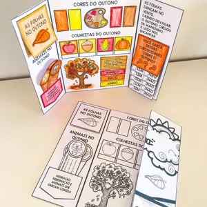 Imagem de capa para o Ebook Lapbook Outono🍁🍂✨