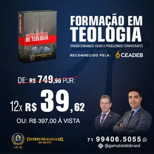 Formação em Teologia - Nível Médio Completo - I.G.B.