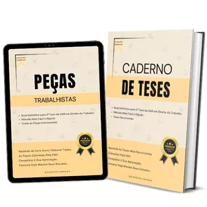 Imagem de capa para o Ebook Guia Completo - Dominando as Peças Trabalhistas