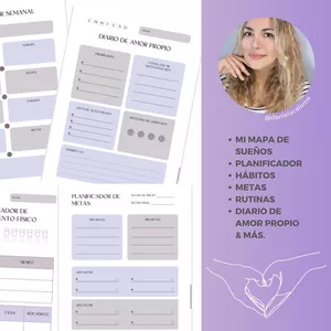 Imagen de portada para Ebook Planner infinito + Diario de amor propio