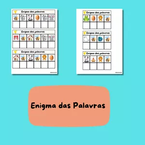 Imagem de capa para o Ebook Enigma das Palavras