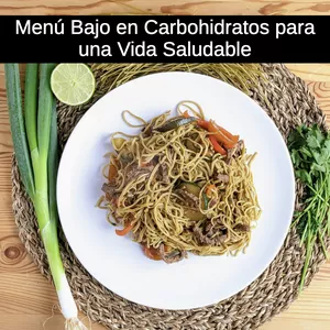 Imagen de portada para Ebook Guía de Alimentación Baja en Carbohidratos para una Vida Saludable
