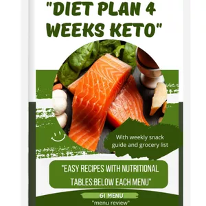 Cover image for Online course “Diet Plan 4 Weeks Keto”