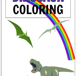 Imagen de portada para Ebook Cuaderno para colorear - Edición Dinosaurios
