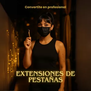 Imagen de portada para Curso online Extensiones de pestañas - de 0 a 100
