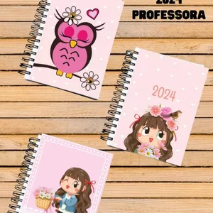 Imagem de capa para o Ebook Planner professora 2024