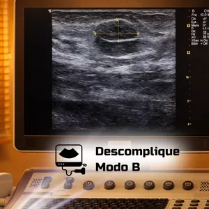 Imagem de capa para o Curso online Descomplique Modo B - Ajuste de Imagem em Ultrassom