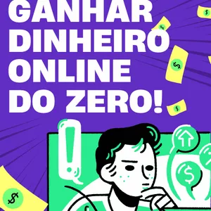 Imagem de capa para o Ebook Como Ganhar Dinheiro Online Do Zero