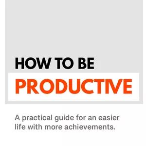Cover image for Ebook How To Be Productive