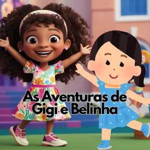 Imagem de capa para o Ebook As Aventuras de Gigi e Belinha