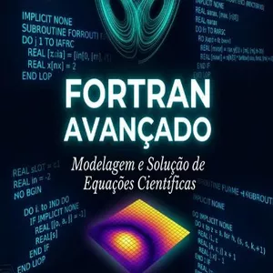 Imagem de capa para o Ebook Fortran Avançado 