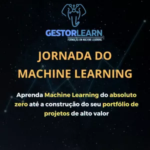 Imagem de capa para o Curso online Jornada do Machine Learning
