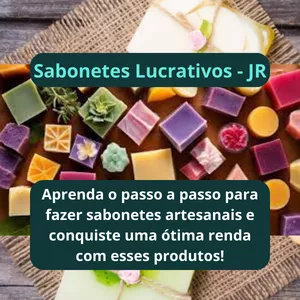 Imagem de capa para o Ebook Sabonetes Lucrativos - JR