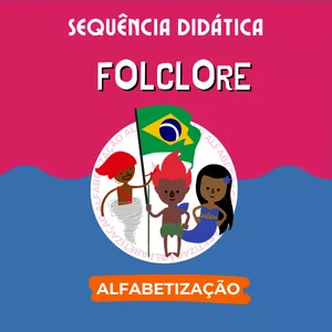 Imagem de capa para o Ebook Sequência didática Folclore Brasileiro