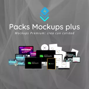 Imagen de portada para Curso online PACK PLUS DE MOCKUPS