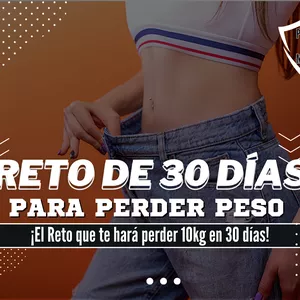 Imagen de portada para Curso online Reto de 30 Días Para Perder Peso