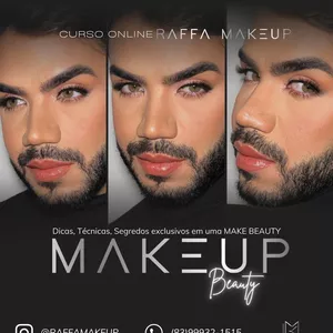 Imagem de capa para o Curso online Curso de MAQUIAGEM BY RAFFA MAKEUP