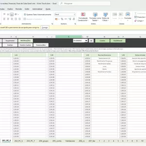 Imagem de capa para o Curso online Planilha Financeira Completa: Contas a Pagar e Receber, Forecast, Fluxo de Caixa e Dashboard