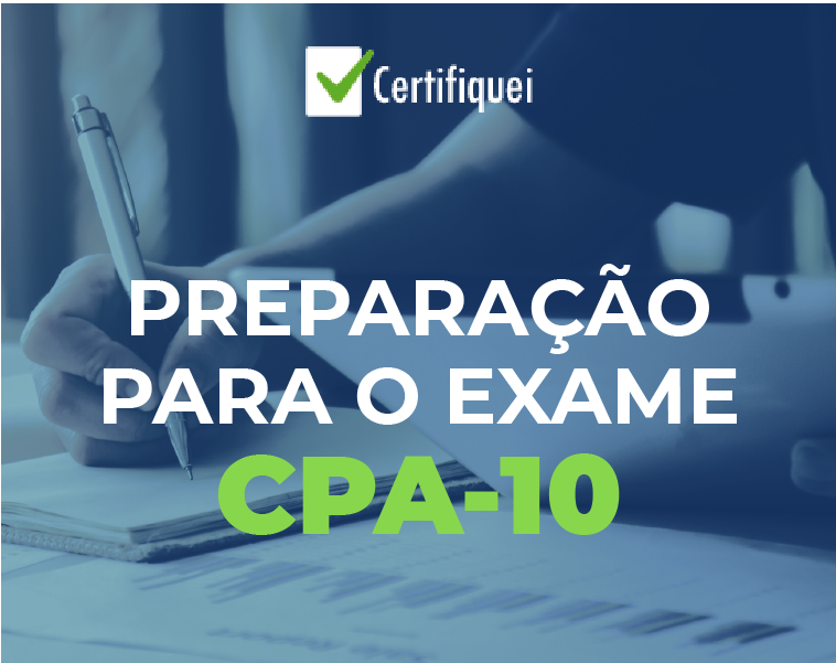 Certifiquei: Curso Preparatório para o Exame do CPA-10