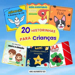 Imagem de capa para o Ebook 20 Historinhas Para Crianças