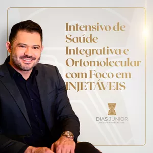 Imagem de capa para o Curso online Intensivo de Saúde Integrativa e Ortomolecular com Foco em INJETÁVEIS