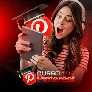 Imagem de capa para o Curso online CURSO PINTEREST ADS