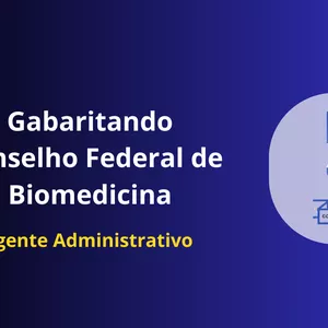 Imagem de capa para o Curso online Gabaritando CFBM - Agente Administrativo 