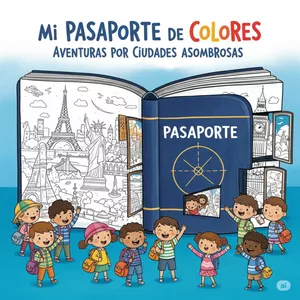 Imagen de portada para Ebook Mi Pasaporte de Colores: Un Viaje Creativo para Niños