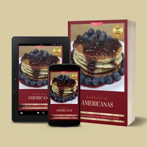 Imagem de capa para o Ebook Panquecas Americanas