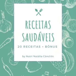 Imagem de capa para o Ebook E-BOOK RECEITAS SAUDÁVEIS - PARA DAR SABOR A SUA DIETA