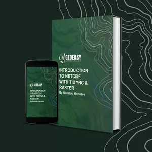 Cover image for Ebook Introduction to NetCDF with tidync &amp; raster