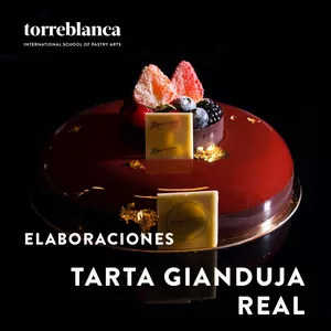 Imagen de portada para Curso online Elaboración: tarta gianduja real