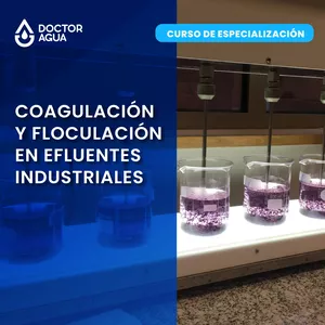 Imagen de portada para Curso online Coagulación y Floculación en Efluentes Industriales