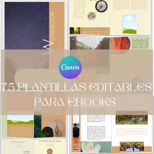 Imagen de portada para Ebook Plantilla editable ebook en canva 
