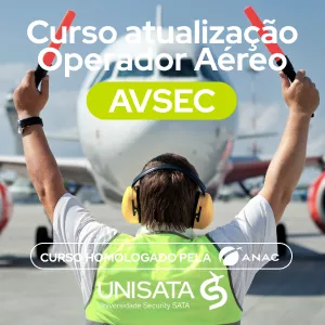 Imagem de capa para o Curso online CURSO ATUALIZAÇÃO EM AVSEC PARA OPERADOR AÉREO