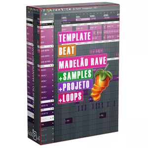 Imagem do curso Template | Fl Studio | Base de Funk Mandelão | Projeto | Samples | Loops [ Lead ]