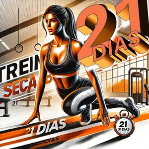 Imagem de capa para o Curso online Treino Seca Barriga - 21 Dias