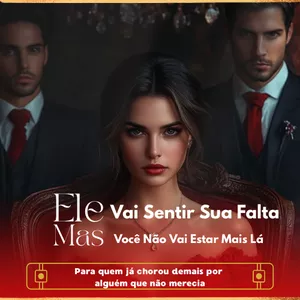 Imagem de capa para o Ebook 🥀 Ele Vai Sentir Sua Falta, Mas Você Não Vai Estar Mais Lá