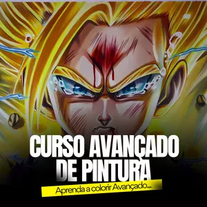 Imagem de capa para o Curso online Curso Avançado De Pintura Com Lápis De Cor