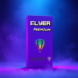 Imagen de portada para Curso online Mega Pack Flyers Corel Draw